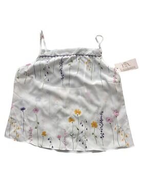 L.A. Intimates Floral Chemise Camisole NWT Spaghetti Strap L